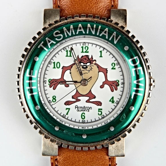 1994 Collectible Armitron Looney Tunes Tazmanian Devil Watch - Picture 1 of 5